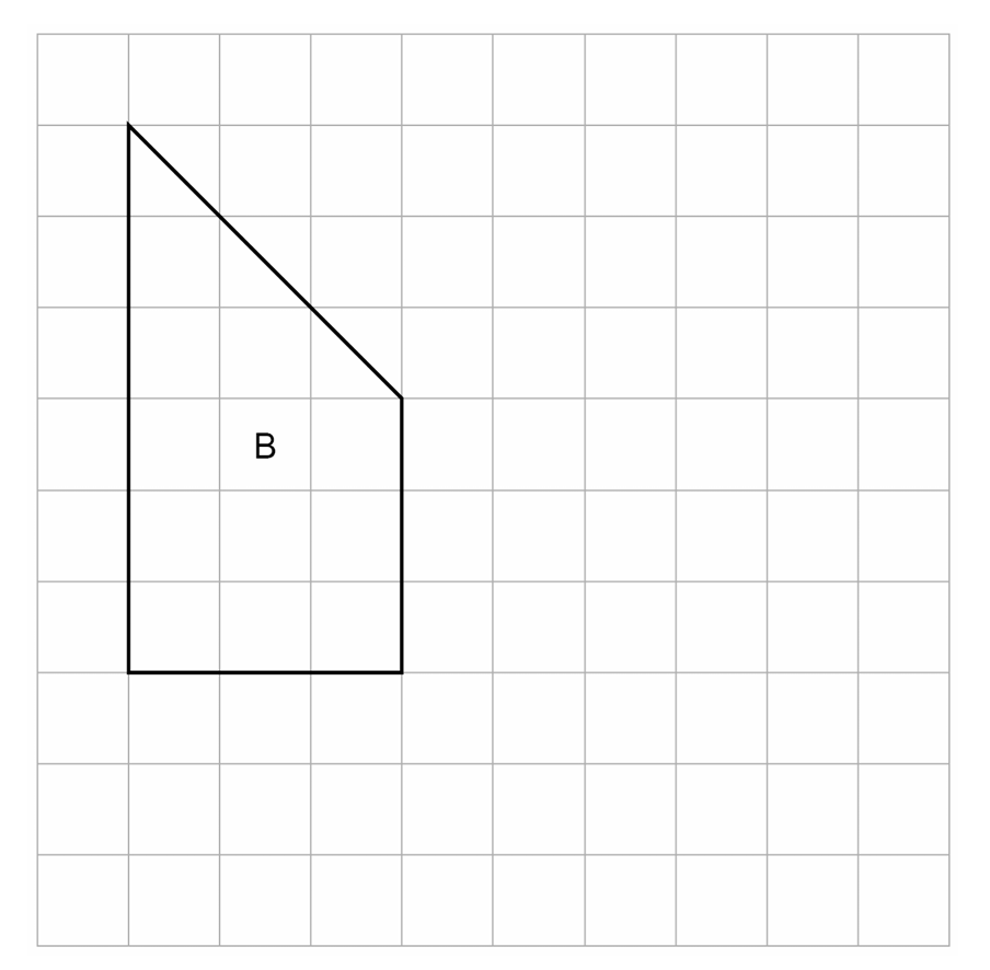 Shape B on grid